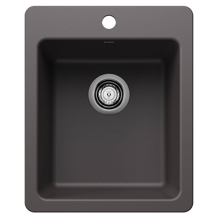 Bar Sink Liven 20.5 x 17 Inch 1 Bowls 1 Hole Cinder Undermount/Drop-In - Image 1