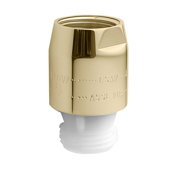 Vacuum Breaker Atmospheric 1/2IN NPS Satin Brass for Handshower - Image 1