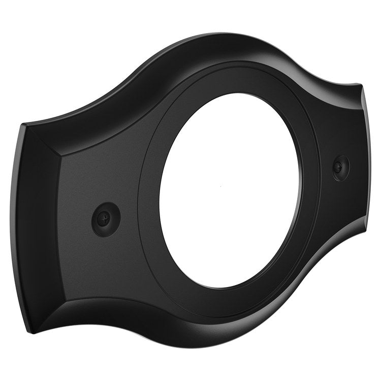Escutcheon Plate Matte Black Brass for 2/3 Handle Valve 13-1/2 Inch