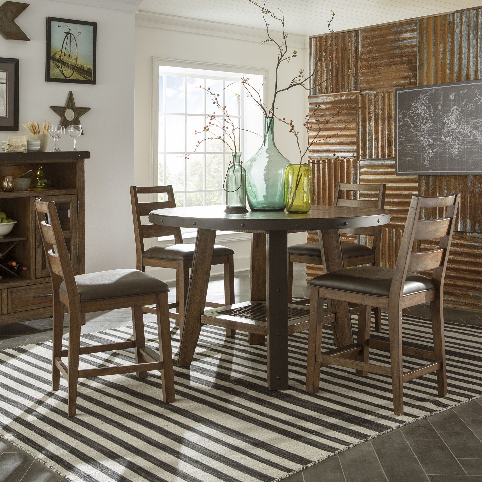Taos - Ladder Stool - Canyon Brown - Image 2