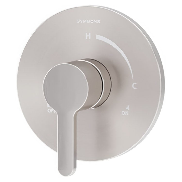 Shower Valve Trim Solarity 1 Lever Satin Nickel ADA 2.0 Gallons per Minute for 16 Series Symmons Temptrol Valve - Image 1
