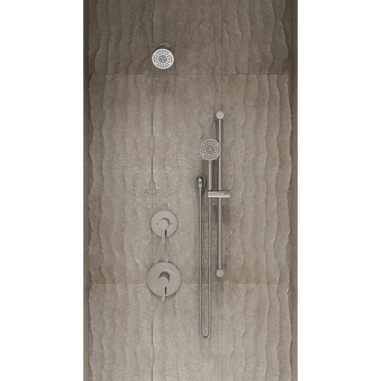 Shower Trim Solarity 1 Lever Polished Chrome WaterSense ADA 2.0 Gallons per Minute Single Function with HydroMersion for 16 Series Symmons Temptrol Valve - Image 2