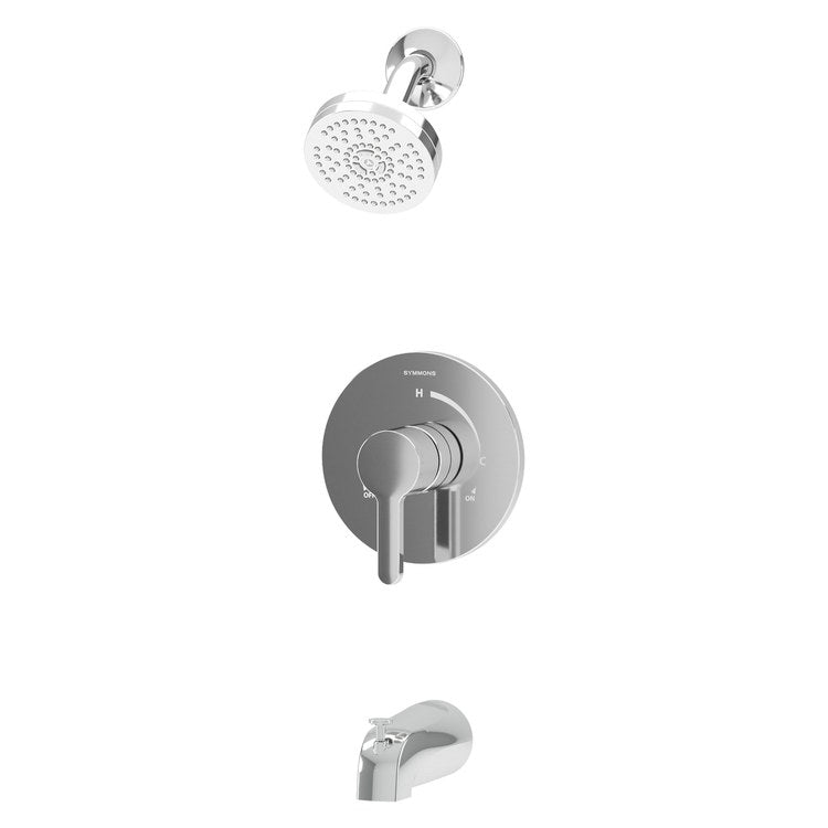 Tub and Shower Trim Solarity 1 Lever Polished Chrome WaterSense ADA 1.5 Gallons per Minute for 26 Series Symmons Temptrol Valve - Image 1