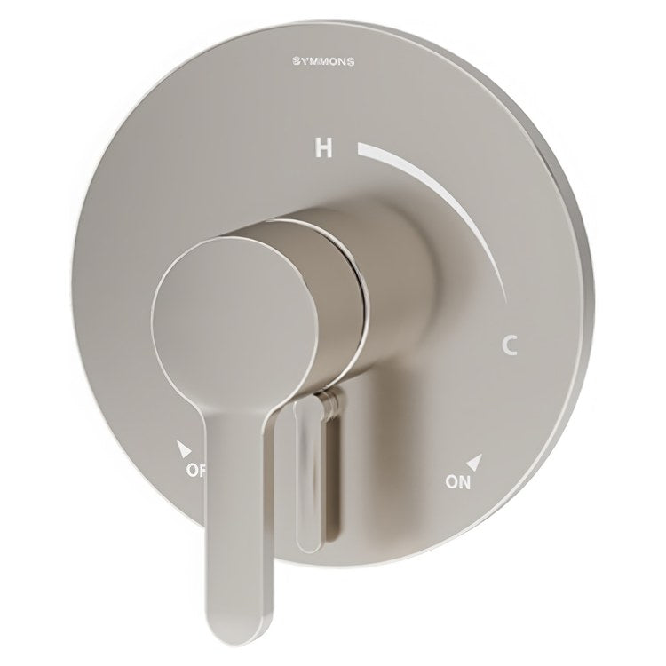 Shower Valve Trim Solarity 2 Lever Satin Nickel ADA for S16 Series Symmons Temptrol Valve - Image 1