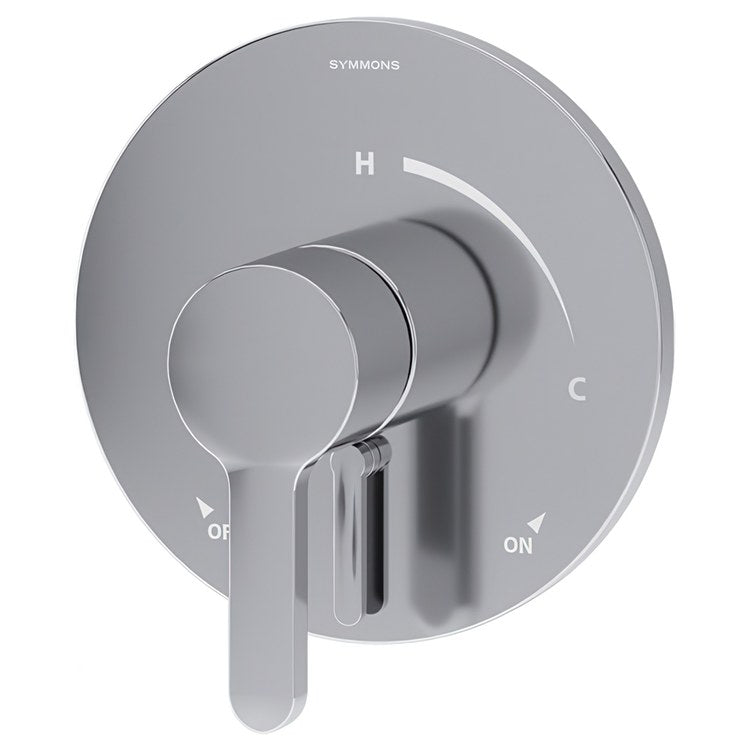 Shower Valve Trim Solarity 2 Lever Polished Chrome ADA for S26 Series Symmons Temptrol Valve - Image 1