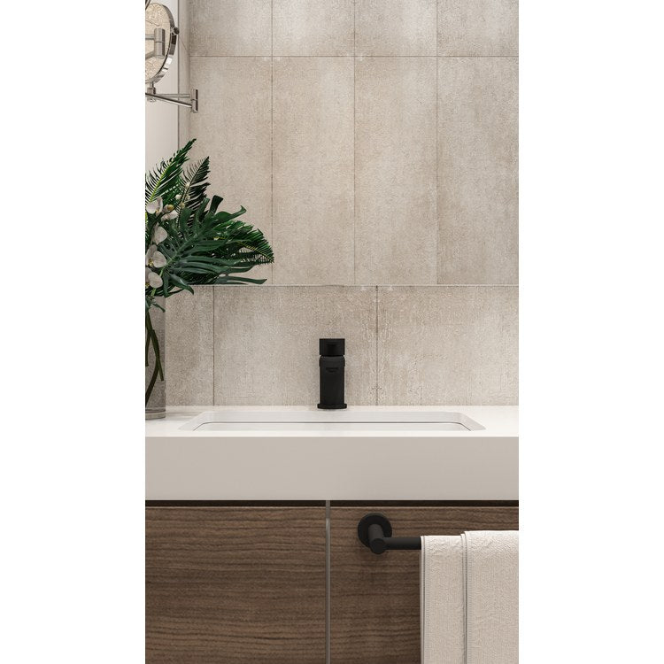 Lavatory Faucet Solarity 1 Lever ADA WaterSense Matte Black 1.0 Gallons per Minute Deck Mount Push-Pop 1 Hole - Image 2