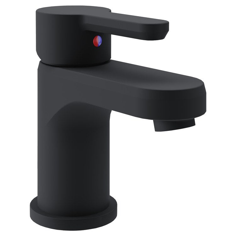 Lavatory Faucet Solarity 1 Lever ADA WaterSense Matte Black 1.0 Gallons per Minute Deck Mount Push-Pop 1 Hole - Image 1