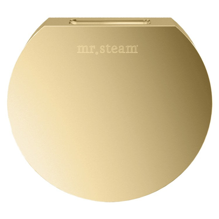 Steamhead Aroma Designer Finish Round Solid Brass Polished Brass 3 Inch - Image 1