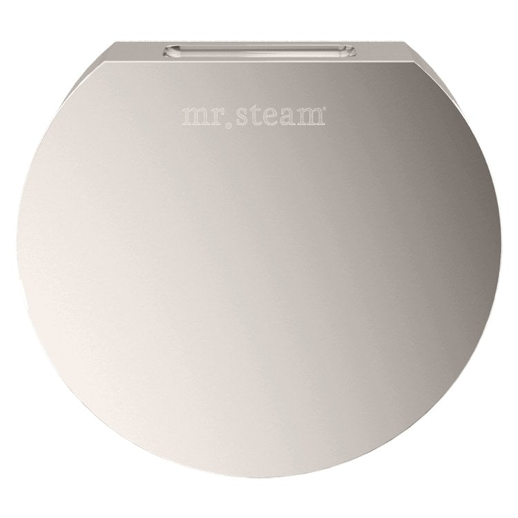 Steamhead Aroma Designer Finish Round Solid Brass Polished Nickel 3 Inch - Image 1