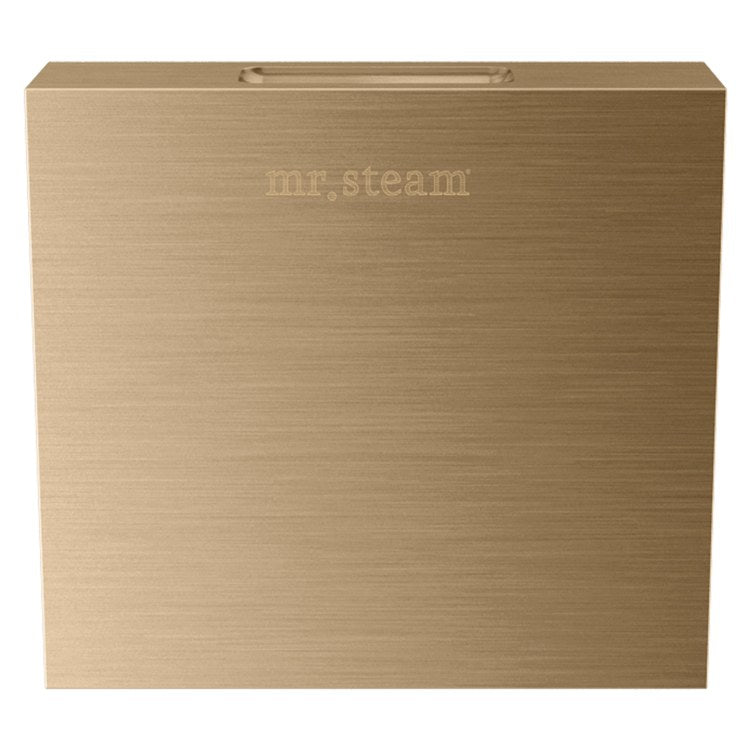 Steamhead Aroma Designer Finish Square Solid Brass Brushed Bronze 3 Inch - Image 1