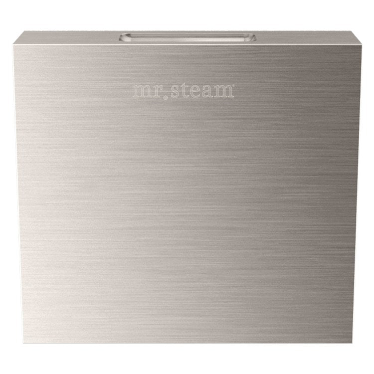 Steamhead Aroma Designer Finish Square Solid Brass Brushed Nickel 3 Inch - Image 1