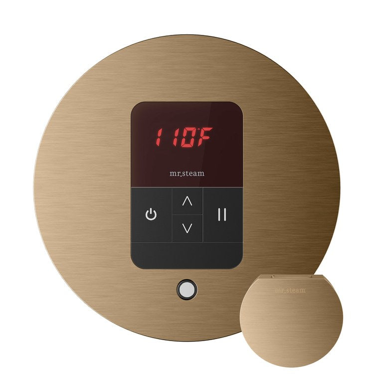 Steam Kit Basic Butler Brushed Bronze Control Package Round - Image 2