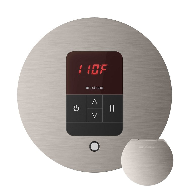 Steam Kit Basic Butler Linear Brushed Nickel Control Package Linear Round - Image 2