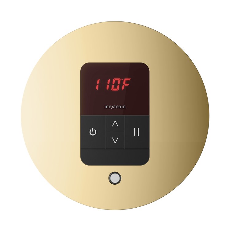 Steam Kit Basic Butler Linear Polished Brass Control Package Linear Round - Image 3
