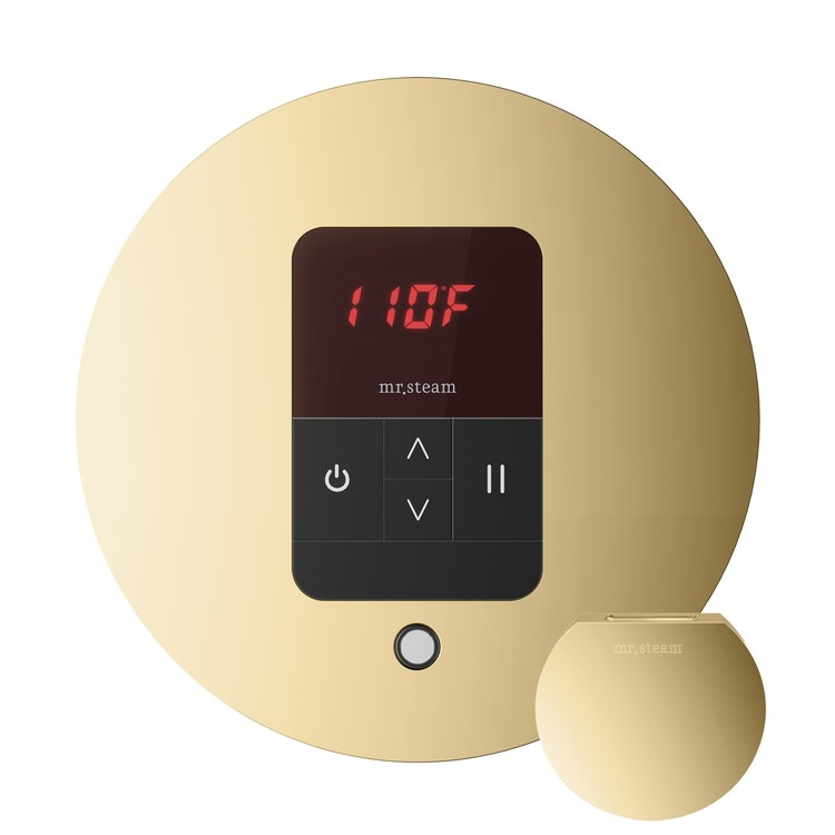 Steam Kit Basic Butler Polished Brass Control Package Round - Image 2