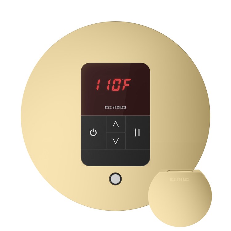 Steam Kit Basic Butler Satin Brass Control Package Round - Image 2