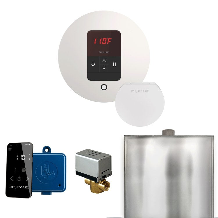 Steam Kit Basic Butler White Control Package Round - Image 1