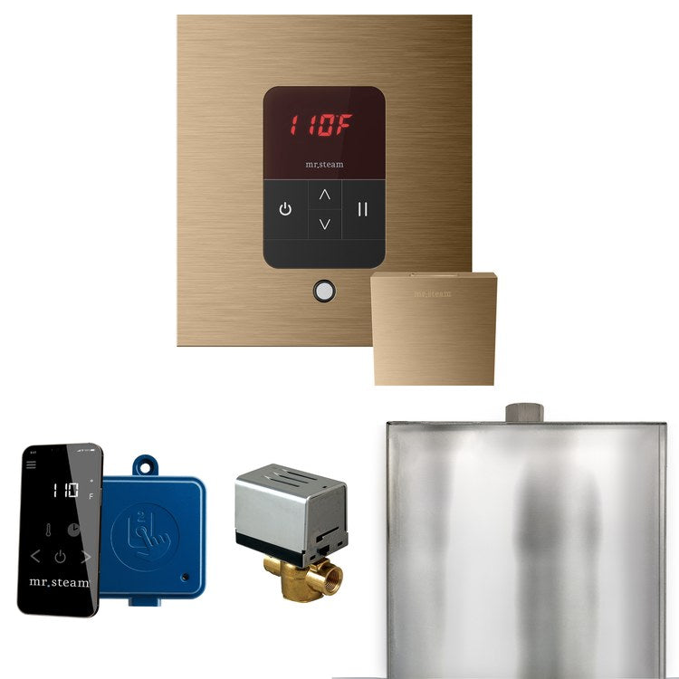 Steam Kit Basic Butler Brushed Bronze Control Package Square - Image 1