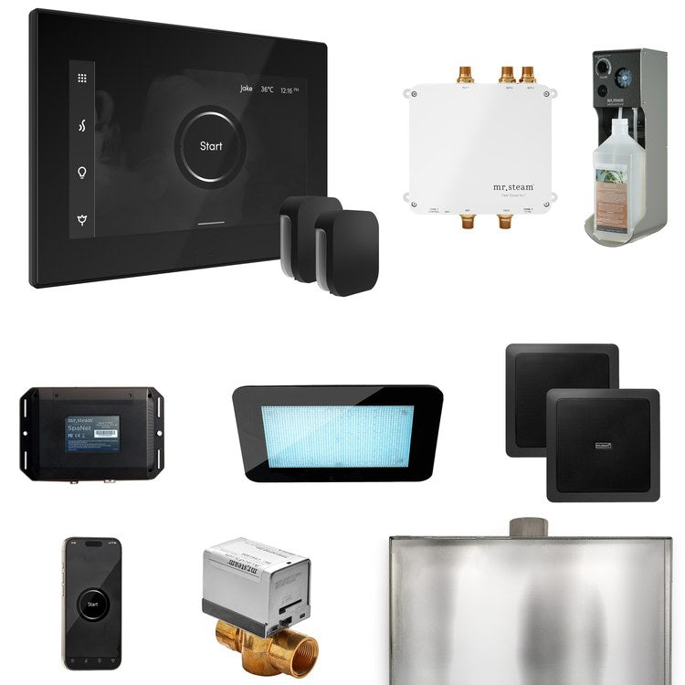 Steam Kit Bliss Max Black/Matte Black Control Package for MS4/MS5/MX6 - Image 1