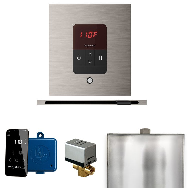 Steam Kit Basic Butler Linear Brushed Nickel Control Package Linear Square - Image 1