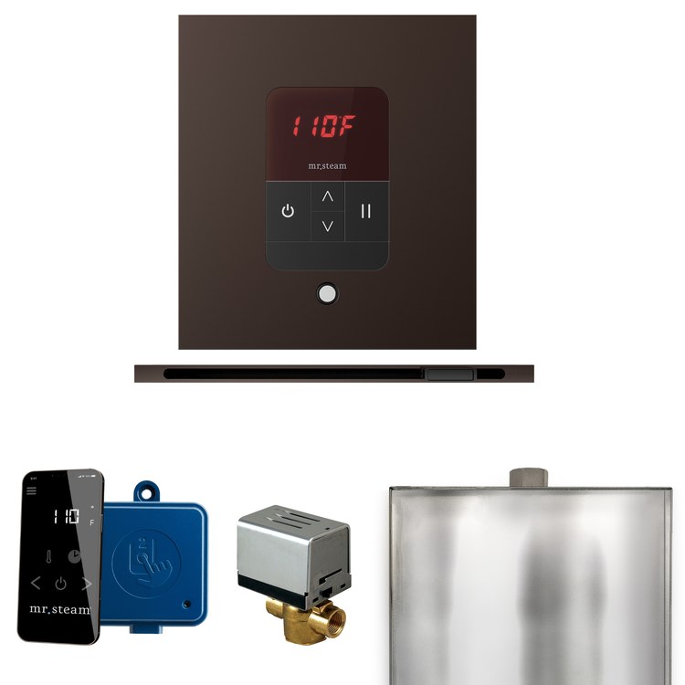 Steam Kit Basic Butler Linear Oil Rubbed Bronze Control Package Linear Square - Image 1