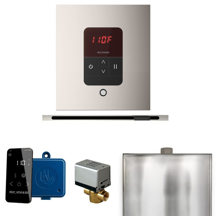 Steam Kit Basic Butler Linear Polished Nickel Control Package Linear Square - Image 1