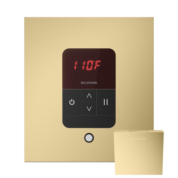 Steam Kit Basic Butler Linear Satin Brass Control Package Linear Square - Image 2
