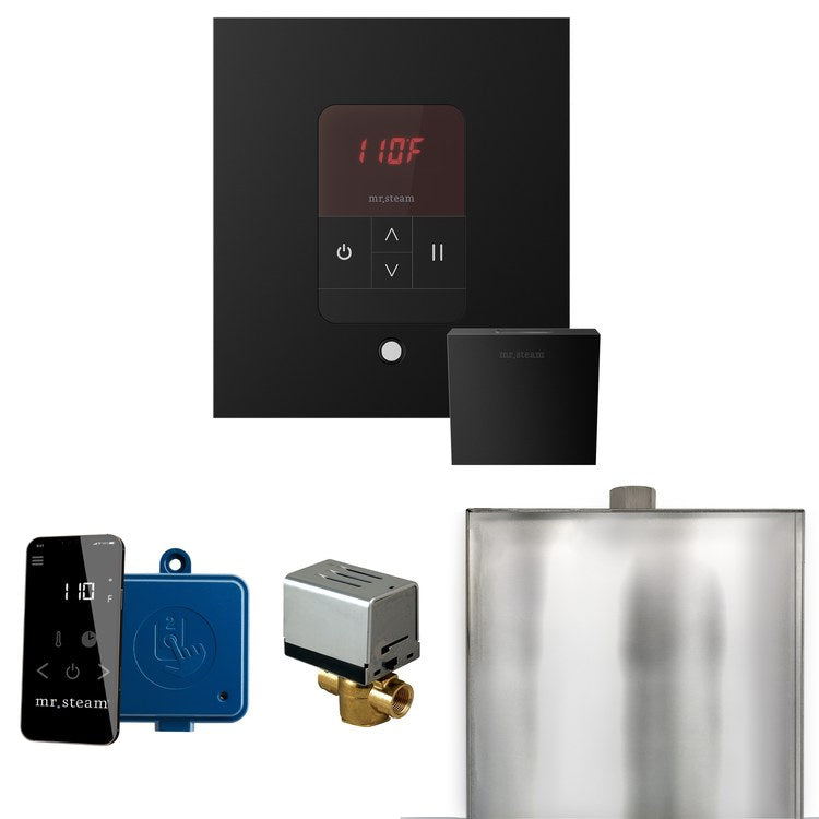Steam Kit Basic Butler Matte Black Control Package Square - Image 1