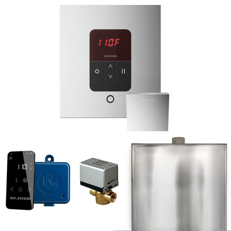 Steam Kit Basic Butler Polished Chrome Control Package Square - Image 2