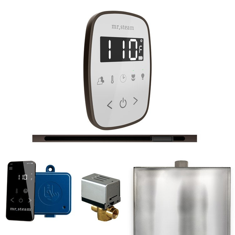 Steam Kit ButlerFlex Linear White/Oil Rubbed Bronze Control Package for MS90 to MSSUPER3 - Image 1