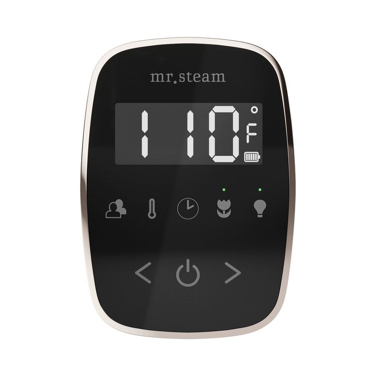 Steam Kit ButlerFlex Max Linear Black/Polished Nickel Control Package for MS4/MS5/MX6 - Image 2
