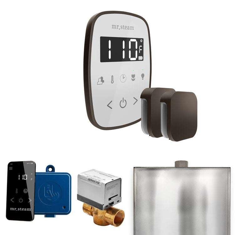 Steam Kit ButlerFlex Max White/Oil Rubbed Bronze Control Package for MS4/MS5/MX6 - Image 1