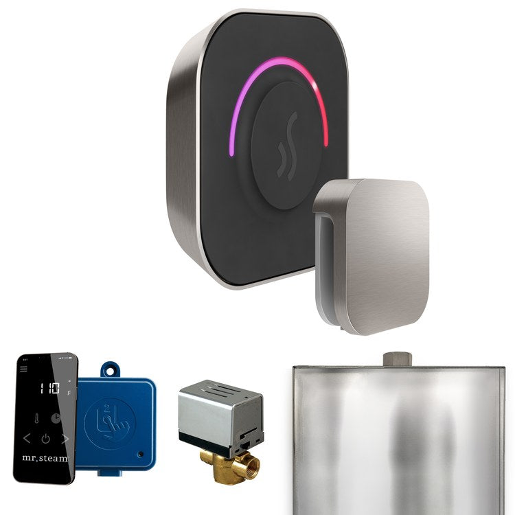 Steam Kit ButlerTouch Brushed Nickel Control Package for MS90 to MSSUPER3 - Image 1