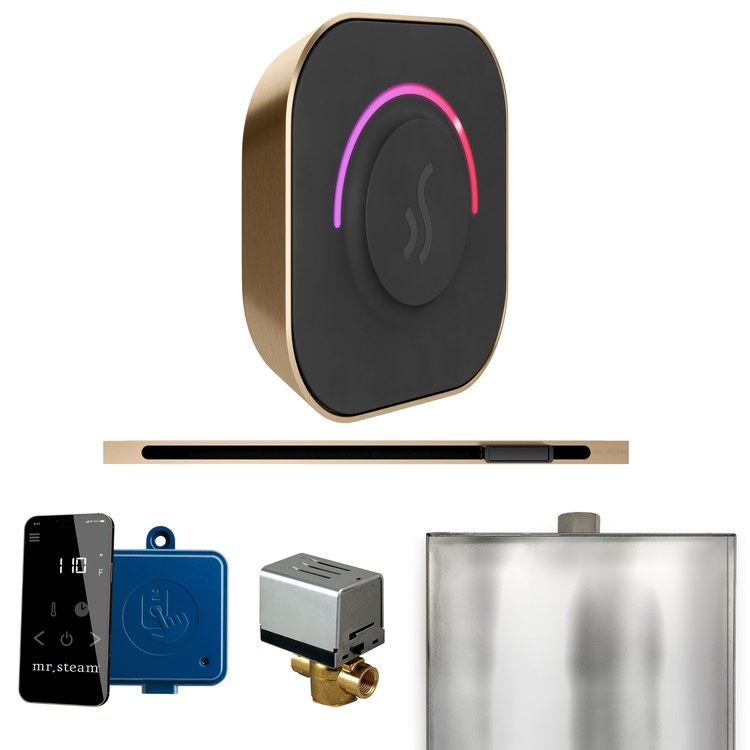 Steam Kit ButlerTouch Linear Brushed Bronze Control Package for MS90 to MSSUPER3 - Image 1