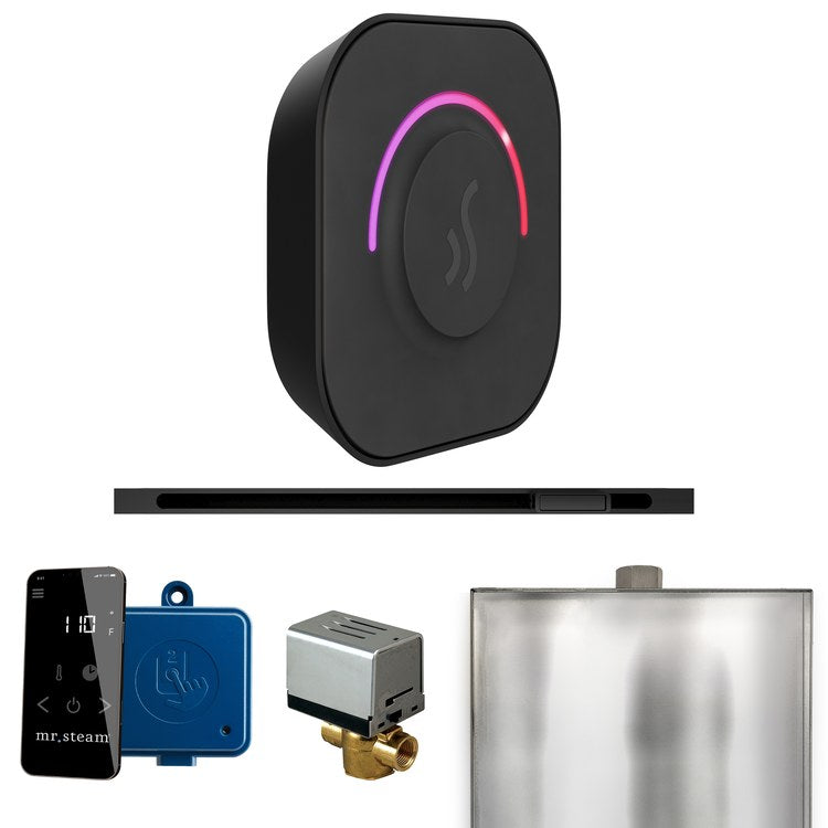 Steam Kit ButlerTouch Linear Matte Black Control Package for MS90 to MSSUPER3 - Image 1