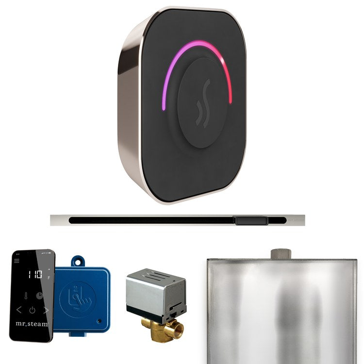 Steam Kit ButlerTouch Linear Polished Nickel Control Package for MS90 to MSSUPER3 - Image 1