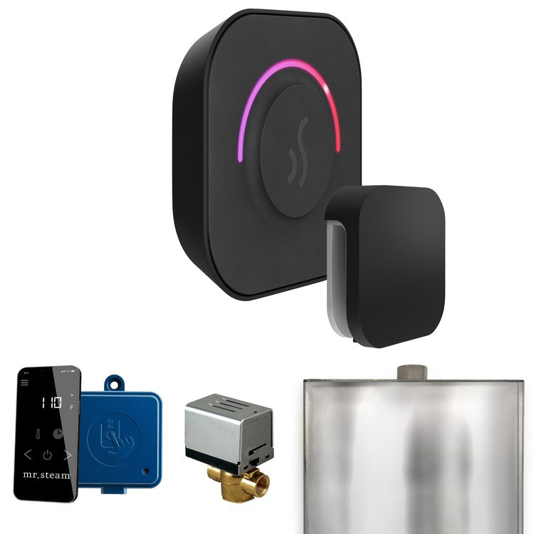 Steam Kit ButlerTouch Matte Black Control Package for MS90 to MSSUPER3 - Image 1