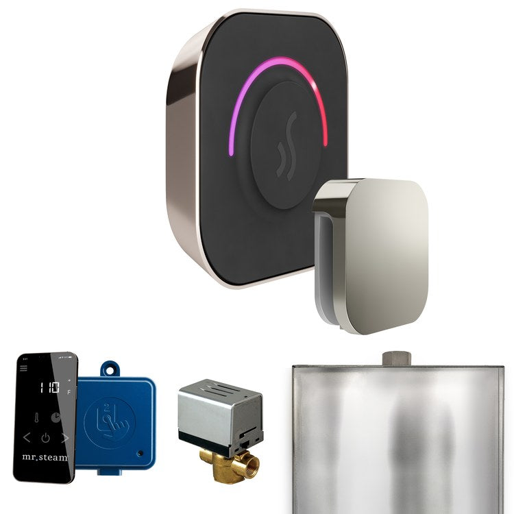 Steam Kit ButlerTouch Polished Nickel Control Package for MS90 to MSSUPER3 - Image 1