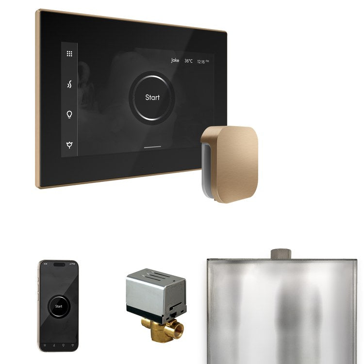 Steam Kit xButler Black/Brushed Bronze Control Package for MS90 to MSSUPER3 - Image 1