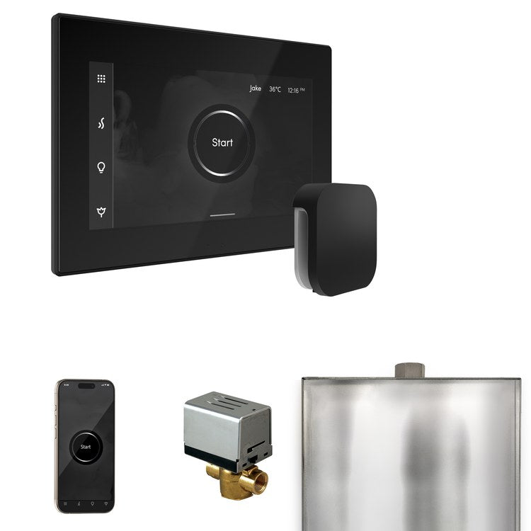Steam Kit xButler Black/Matte Black Control Package for MS90 to MSSUPER3 - Image 1