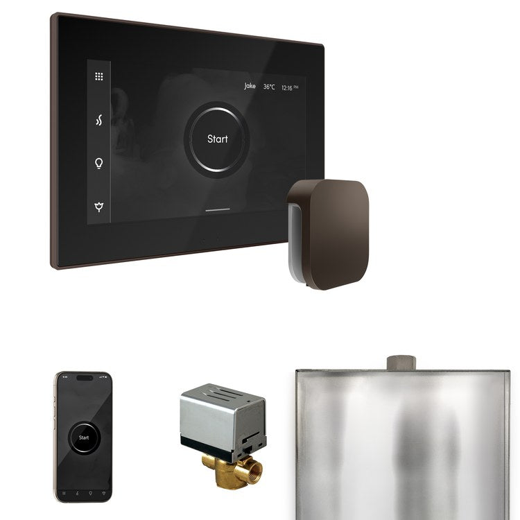 Steam Kit xButler Black/Oil Rubbed Bronze Control Package for MS90 to MSSUPER3 - Image 1
