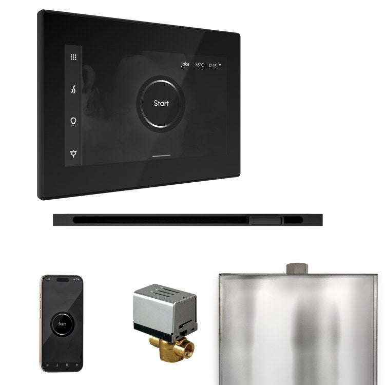 Steam Kit xButler Linear Black/Matte Black Control Package for MS90 to MSSUPER3 - Image 1