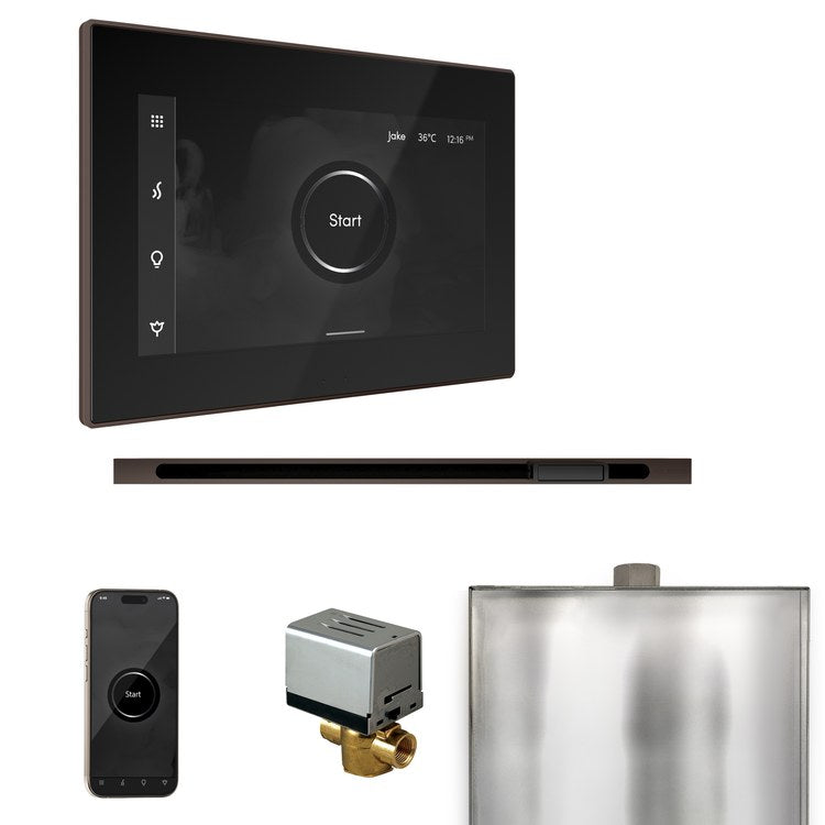Steam Kit xButler Linear Black/Oil Rubbed Bronze Control Package for MS90 to MSSUPER3 - Image 1