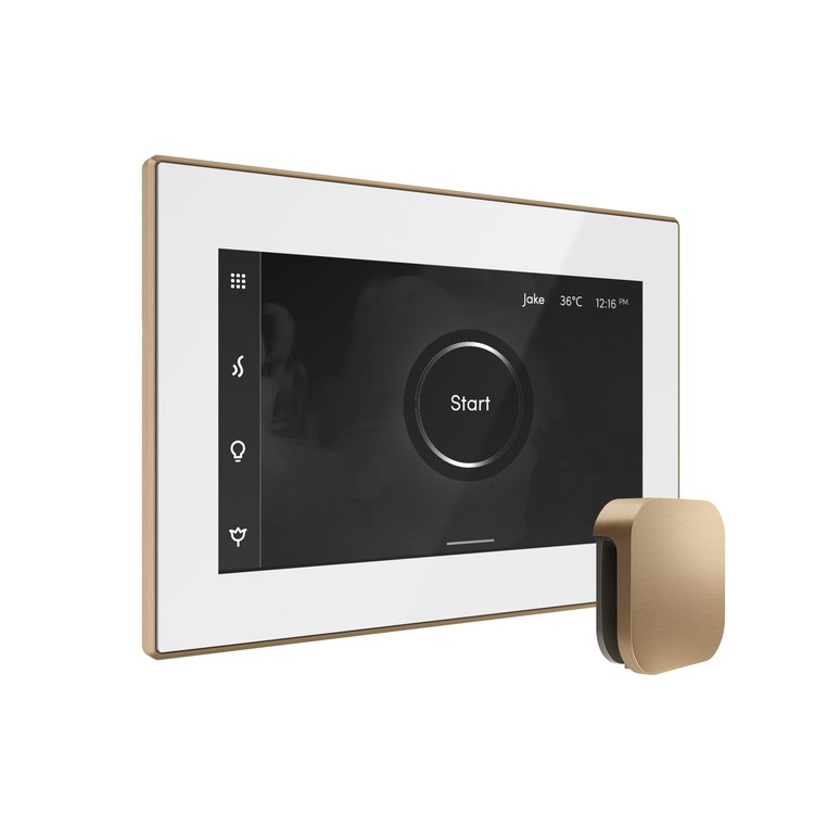 Steam Kit xButler White/Brushed Bronze Control Package for MS90 to MSSUPER3 - Image 2