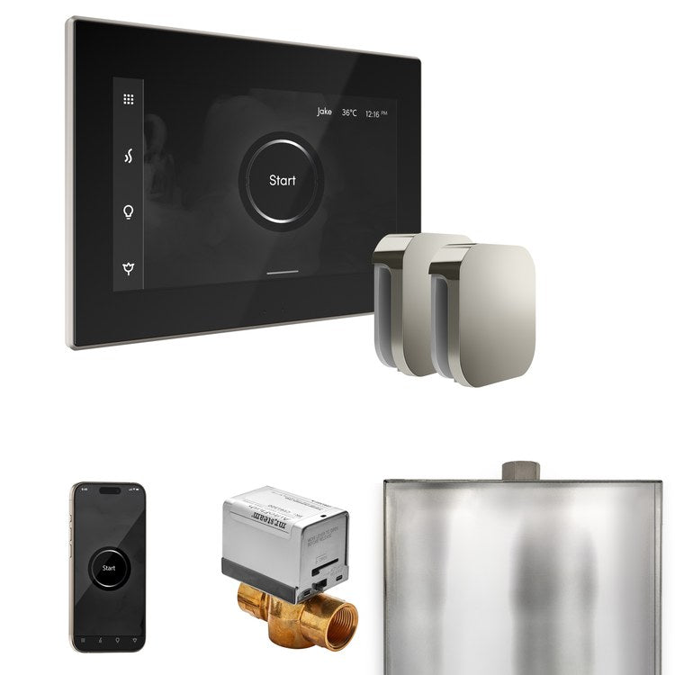 Steam Kit xButler Max Black/Polished Nickel Control Package for MS4/MS5/MX6 - Image 1