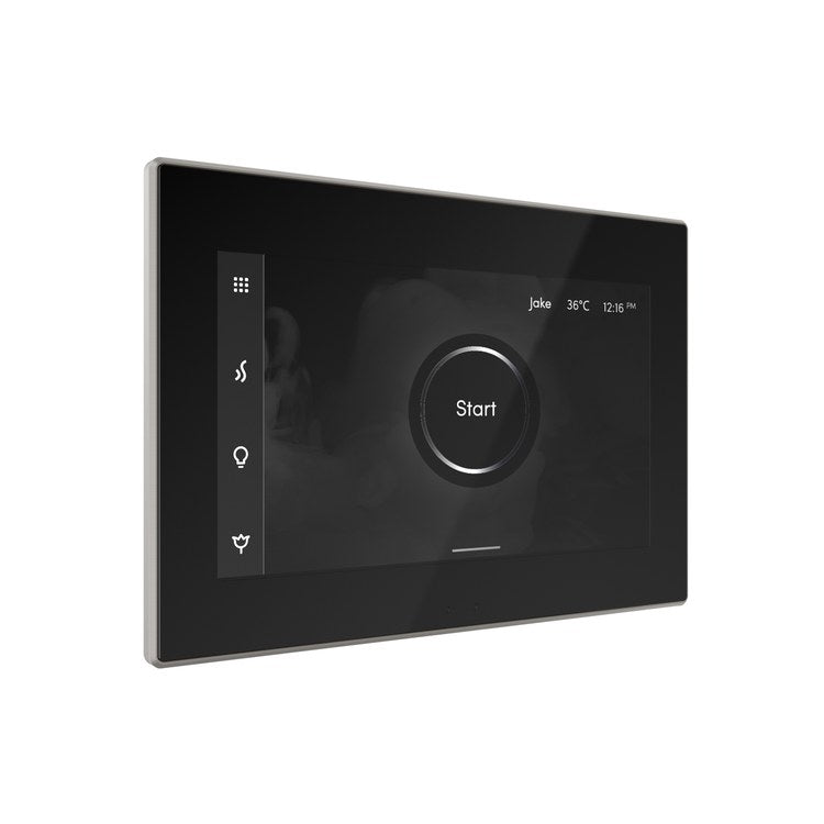 Steam Kit iSteamX Black/Brushed Nickel Shower Control with Steamhead for MS90 to MSSUPER3 - Image 2