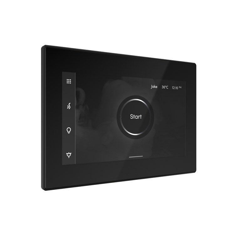 Steam Kit iSteamX Black/Matte Black Shower Control with Steamhead for MS90 to MSSUPER3 - Image 2