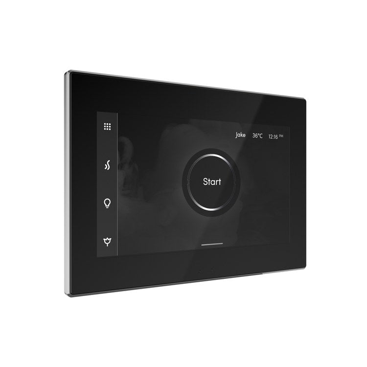 Steam Kit iSteamX Black/Polished Chrome Shower Control with Steamhead for MS90 to MSSUPER3 - Image 2