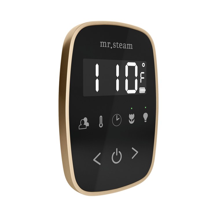 Steam Kit TempoFlex Black/Brushed Bronze Shower Control with Steamhead for MS90 to MSSUPER3 - Image 2