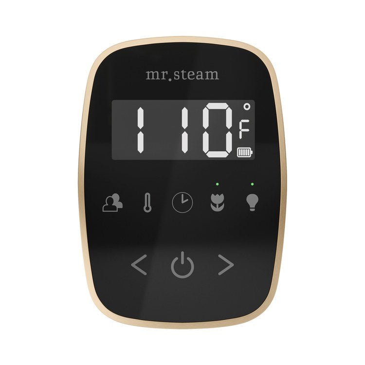 Steam Kit TempoFlex Black/Brushed Bronze Shower Control with Steamhead for MS90 to MSSUPER3 - Image 1